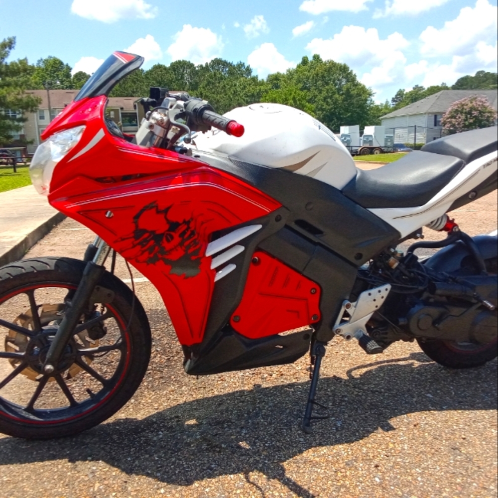 Moped motorcycle